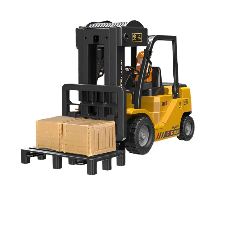 2.4GHz RC Forklift Truck Engineering Vehicle for Kids-0
