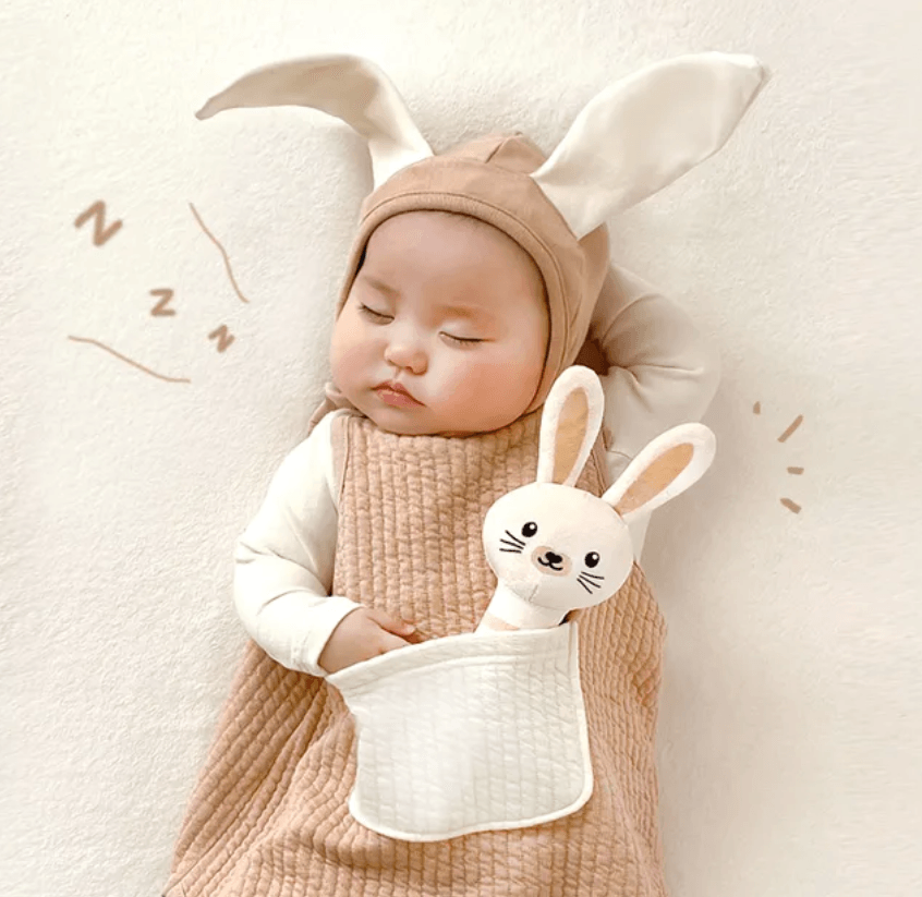 Baby Sleeping Cloth Gift Set (Rabbit) – 0–12 Months