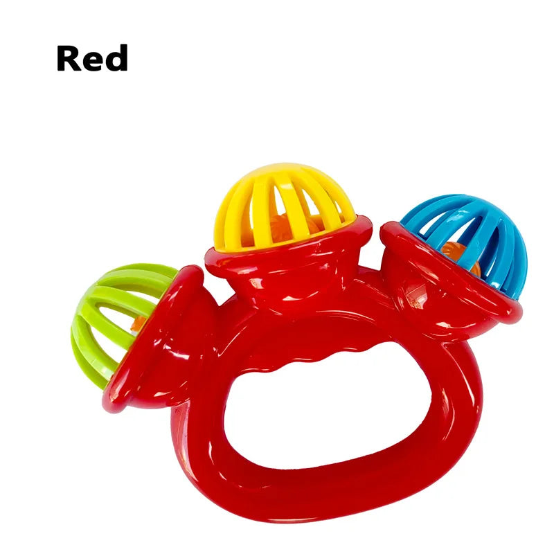 Baby Hand Rattle Ball Toys For Newborns (4Pcs)-1