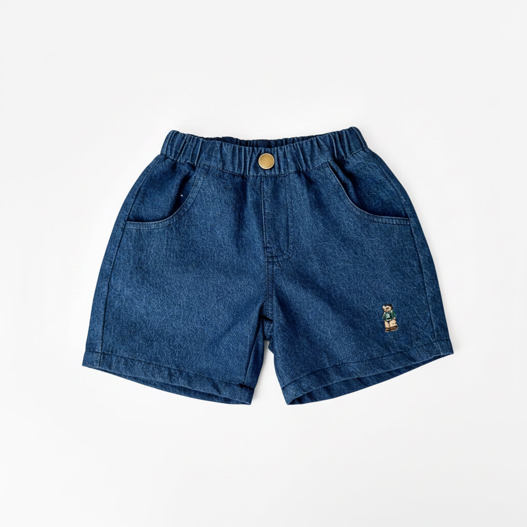 Classic Stripe Cotton Shorts | 12M–5Y