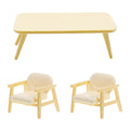 Mini Table and Chair Set for Miniature Décor (3 pcs)-0