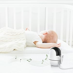 HD Baby Monitor with Camera – 1000ft Range, No WiFi