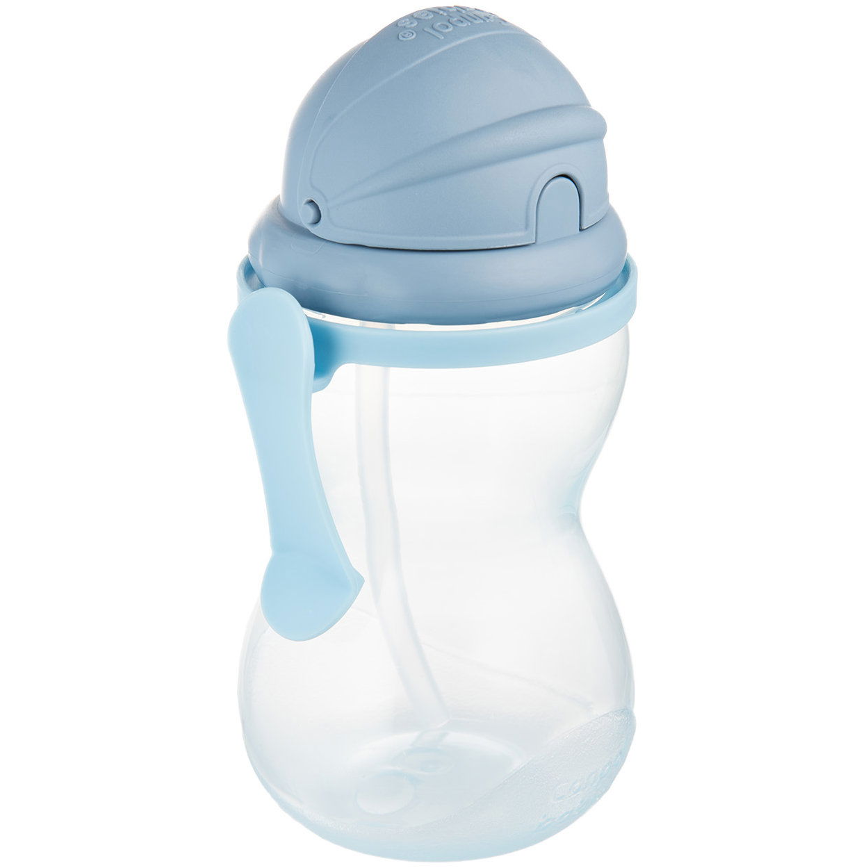 Canpol babies Sport itatópohár szívószállal, 370 ml, kék-0