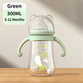 Silicone Baby Bottle with Handle 300ml – BPA-Free Feeding Bottle