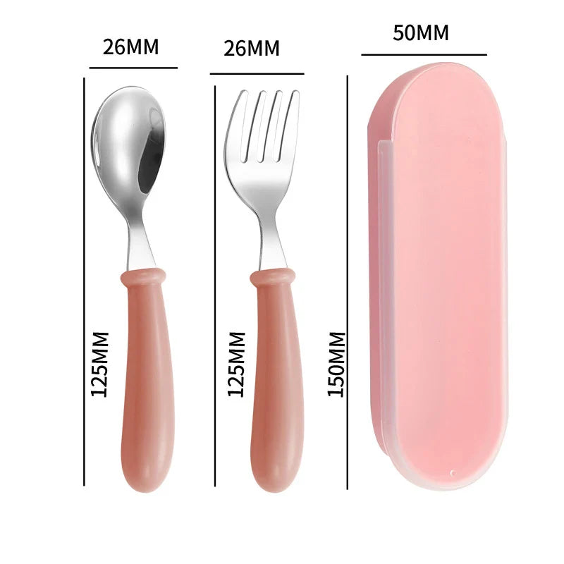 Baby Stainless Steel Tableware Set