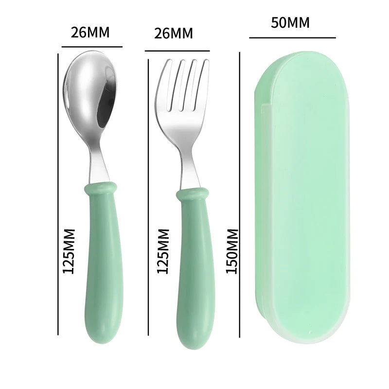 Baby Stainless Steel Tableware Set