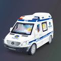 Police Inertia Pull-back Car Toy with Lights & Sound-1
