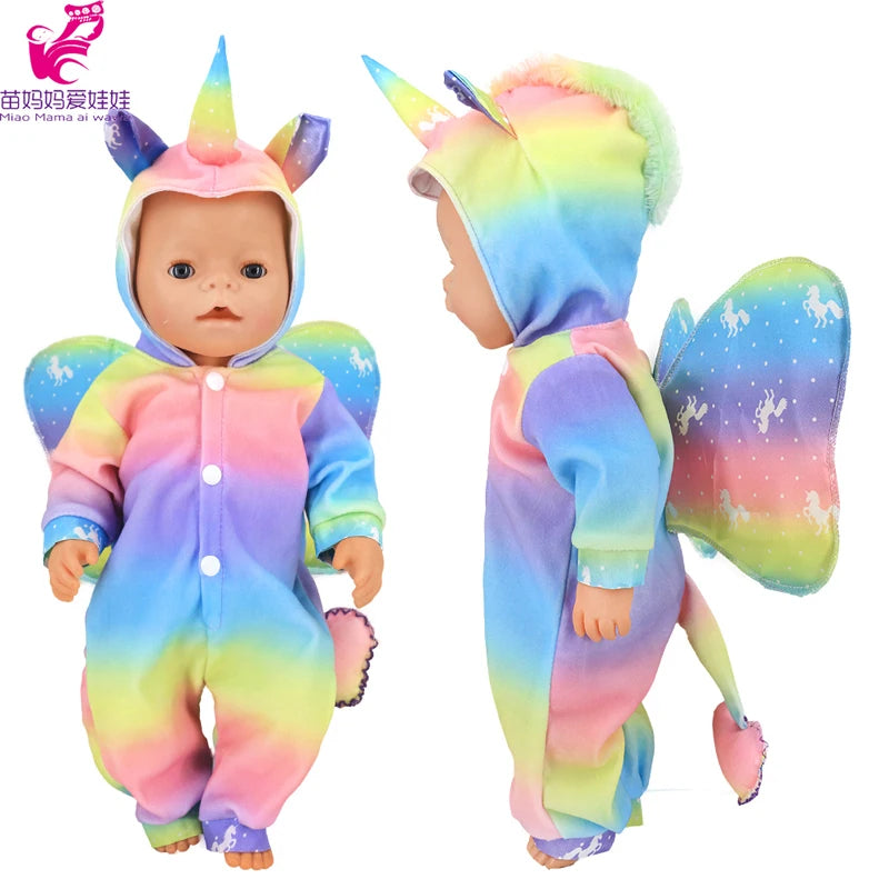 Baby Doll Clothes Set – Rompers & Outfits for 40–45cm Reborn Dolls