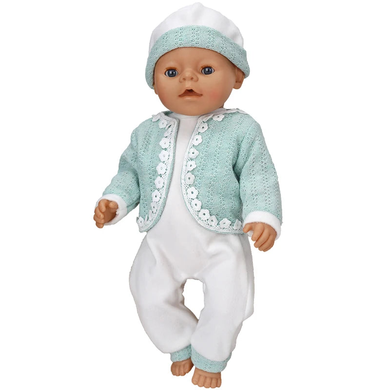 Baby Doll Clothes Set – Rompers & Outfits for 40–45cm Reborn Dolls