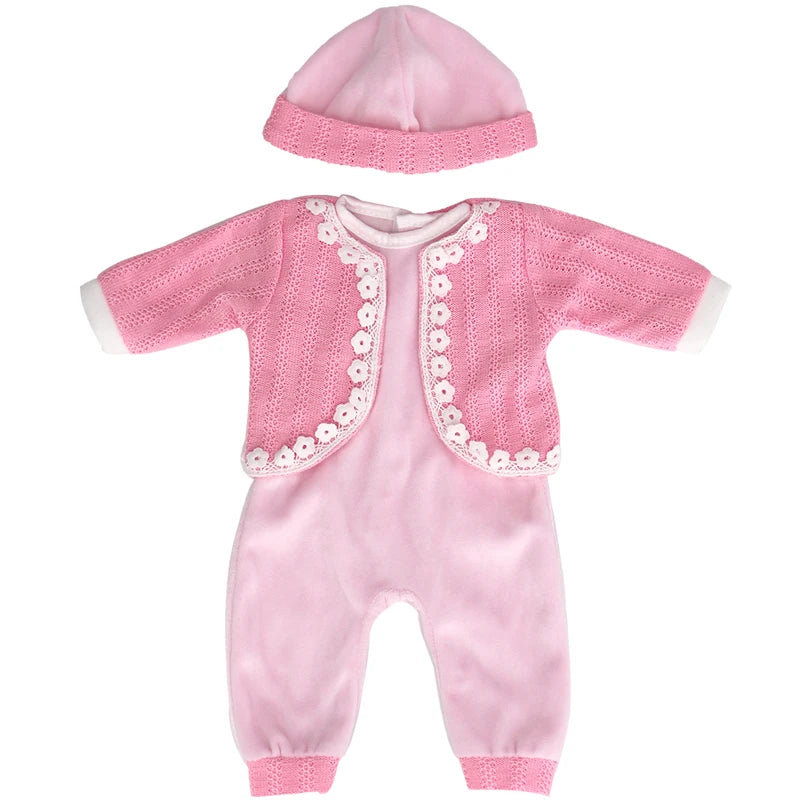 Baby Doll Clothes Set – Rompers & Outfits for 40–45cm Reborn Dolls