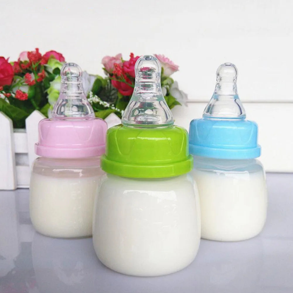 Mini Baby Nursing Bottle | 60ml BPA-Free Feeding Bottle for Newborns