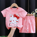Kids Cotton T-Shirt & Shorts Summer Set