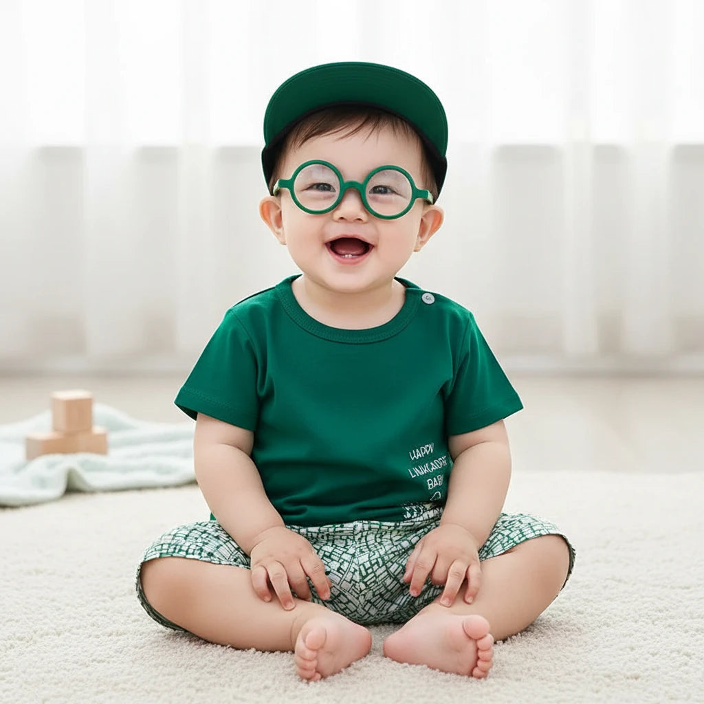 Kids Cotton T-Shirt & Shorts Summer Set