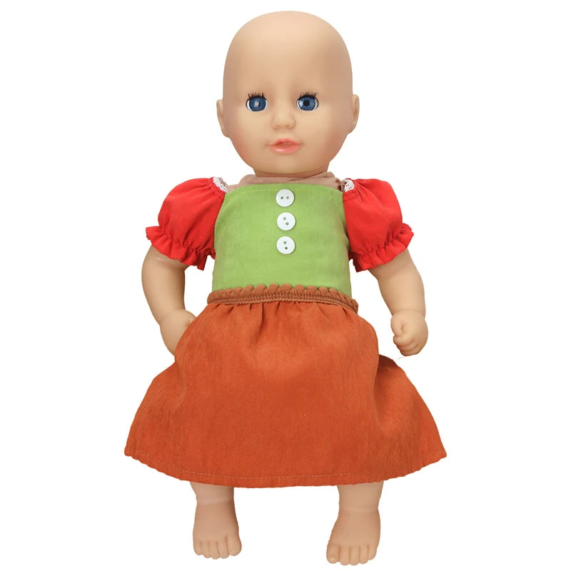 Baby Doll Clothes Set – Rompers & Outfits for 40–45cm Reborn Dolls