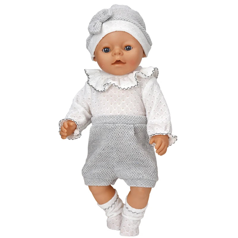 Baby Doll Clothes Set – Rompers & Outfits for 40–45cm Reborn Dolls