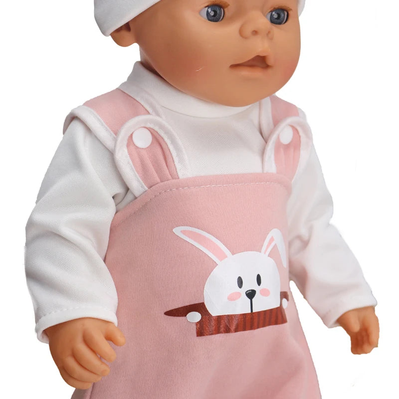 Baby Doll Clothes Set – Rompers & Outfits for 40–45cm Reborn Dolls