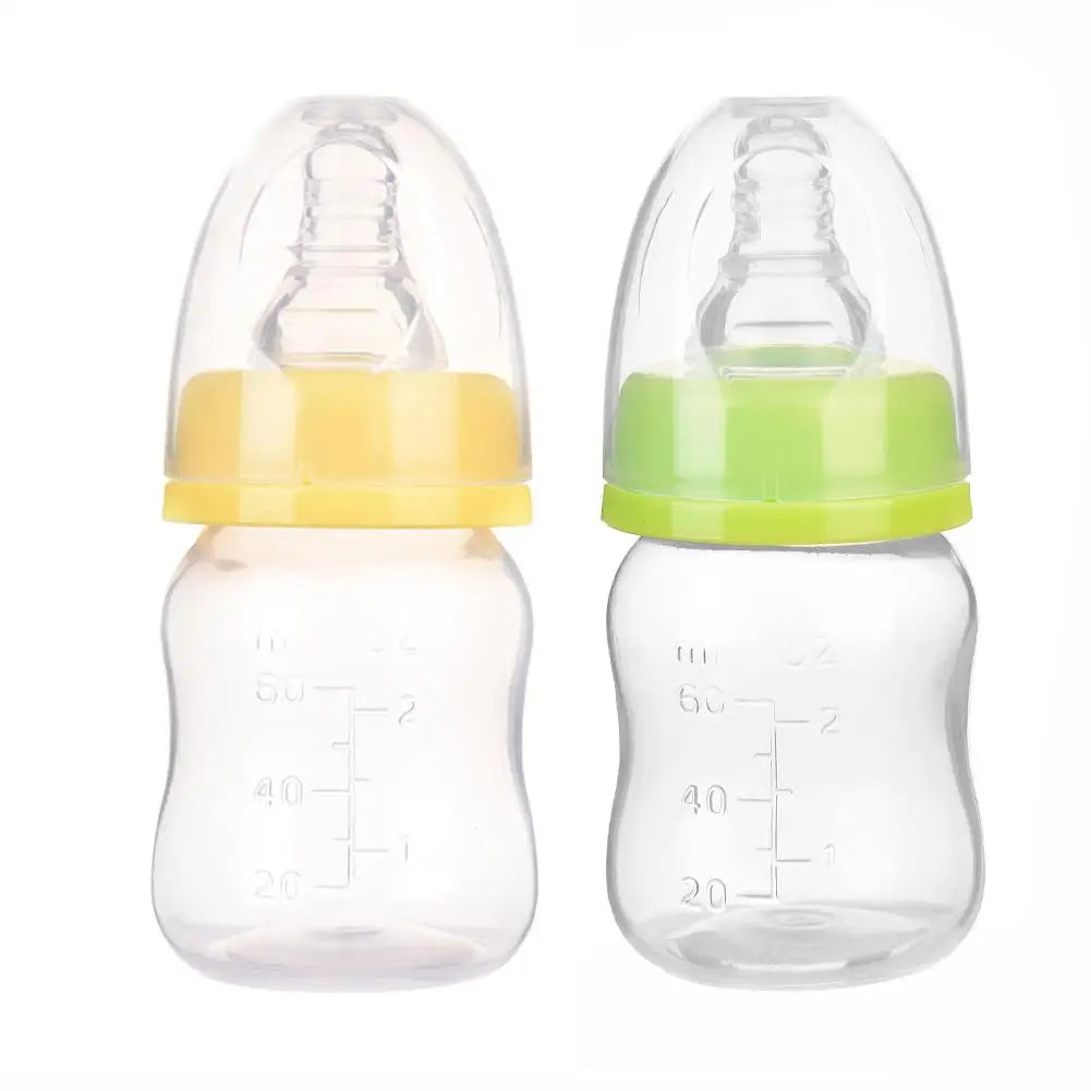 Mini Baby Nursing Bottle | 60ml BPA-Free Feeding Bottle for Newborns