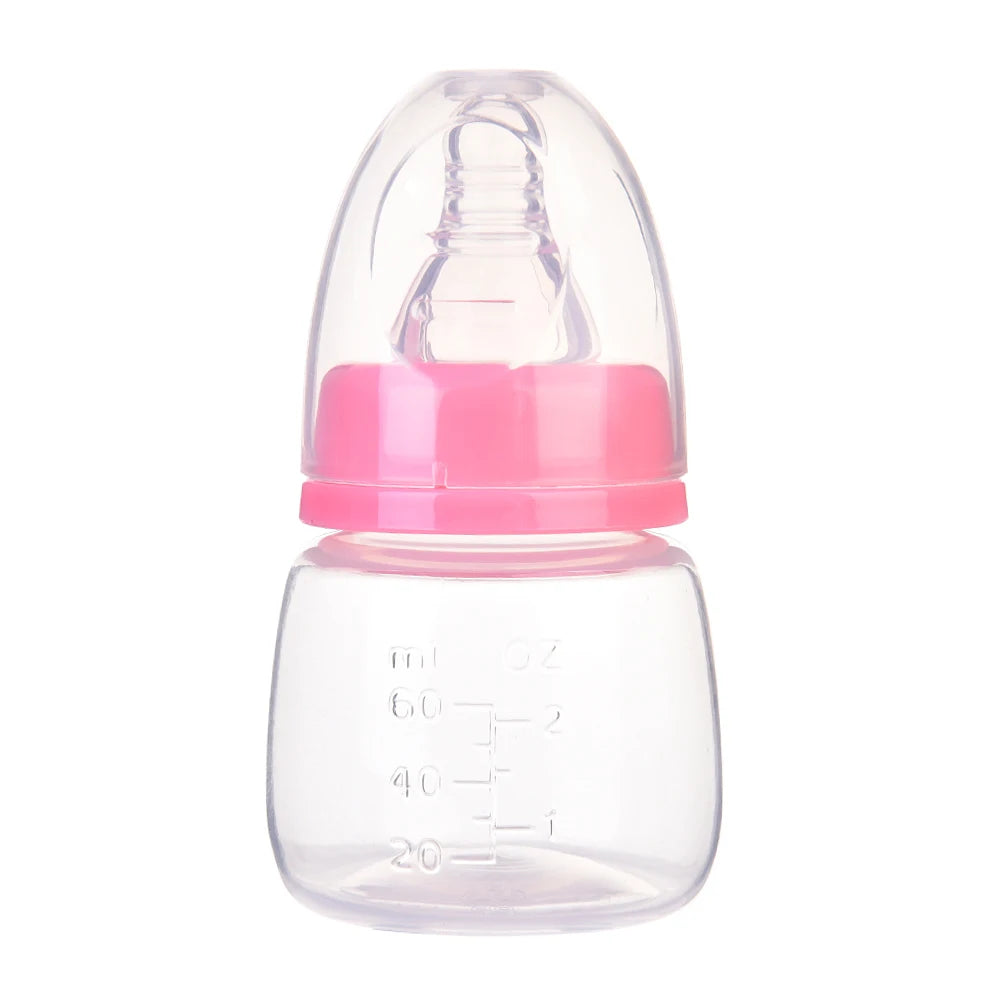Mini Baby Nursing Bottle | 60ml BPA-Free Feeding Bottle for Newborns