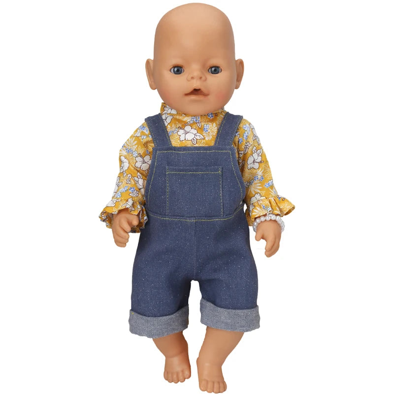Baby Doll Clothes Set – Rompers & Outfits for 40–45cm Reborn Dolls