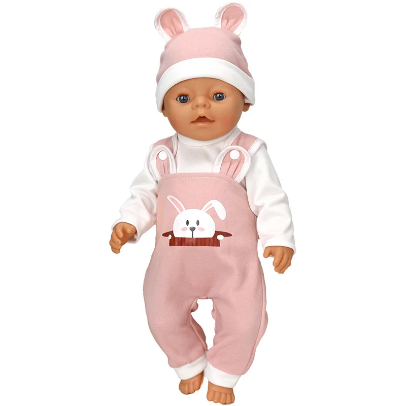 Baby Doll Clothes Set – Rompers & Outfits for 40–45cm Reborn Dolls