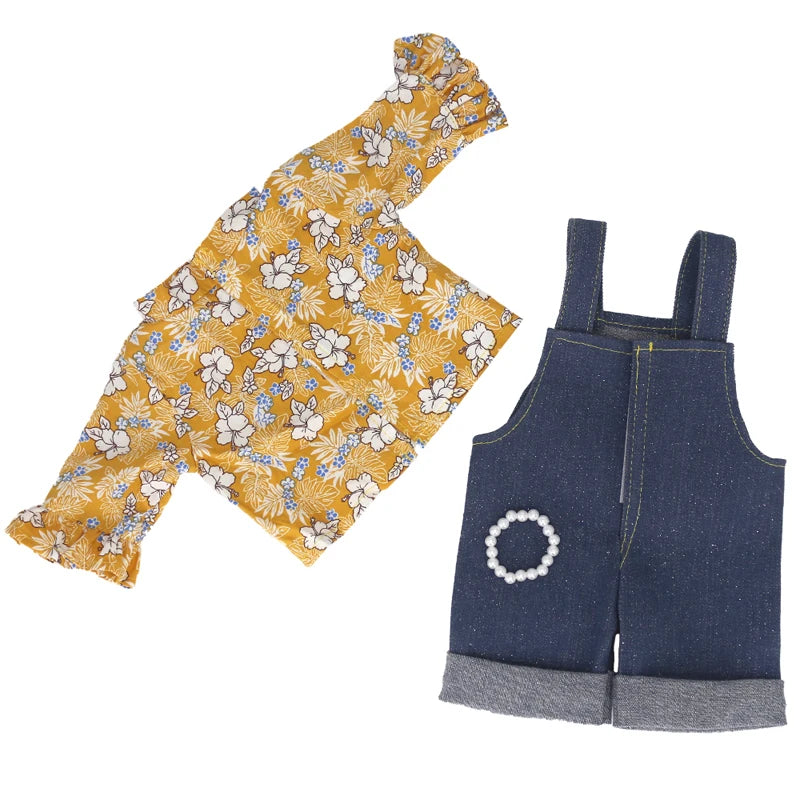 Baby Doll Clothes Set – Rompers & Outfits for 40–45cm Reborn Dolls