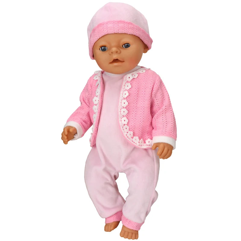 Baby Doll Clothes Set – Rompers & Outfits for 40–45cm Reborn Dolls