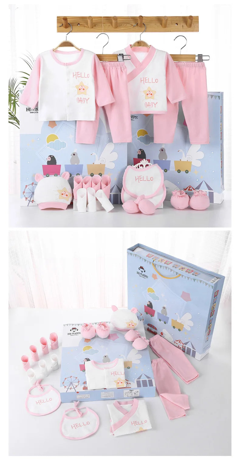 Newborn Baby Gift Clothing Set – 18 Piece
