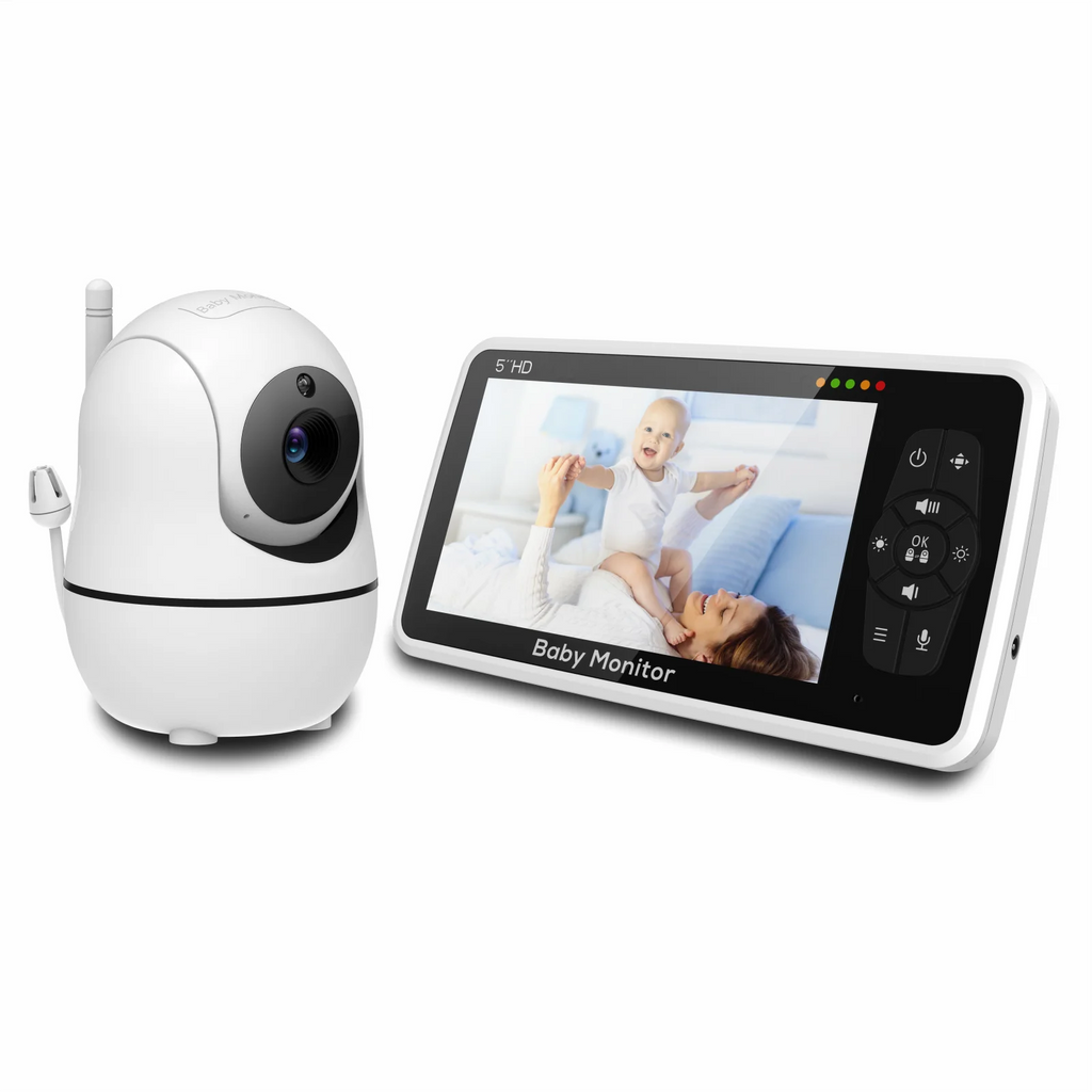 HD Baby Monitor with Camera – 1000ft Range, No WiFi