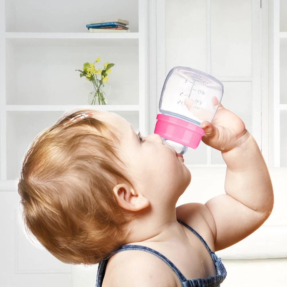 Mini Baby Nursing Bottle | 60ml BPA-Free Feeding Bottle for Newborns