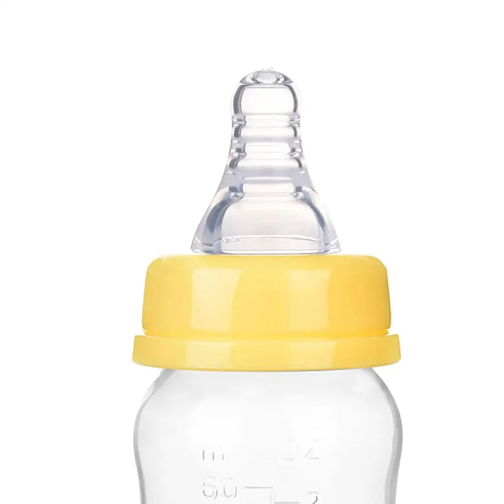 Mini Baby Nursing Bottle | 60ml BPA-Free Feeding Bottle for Newborns