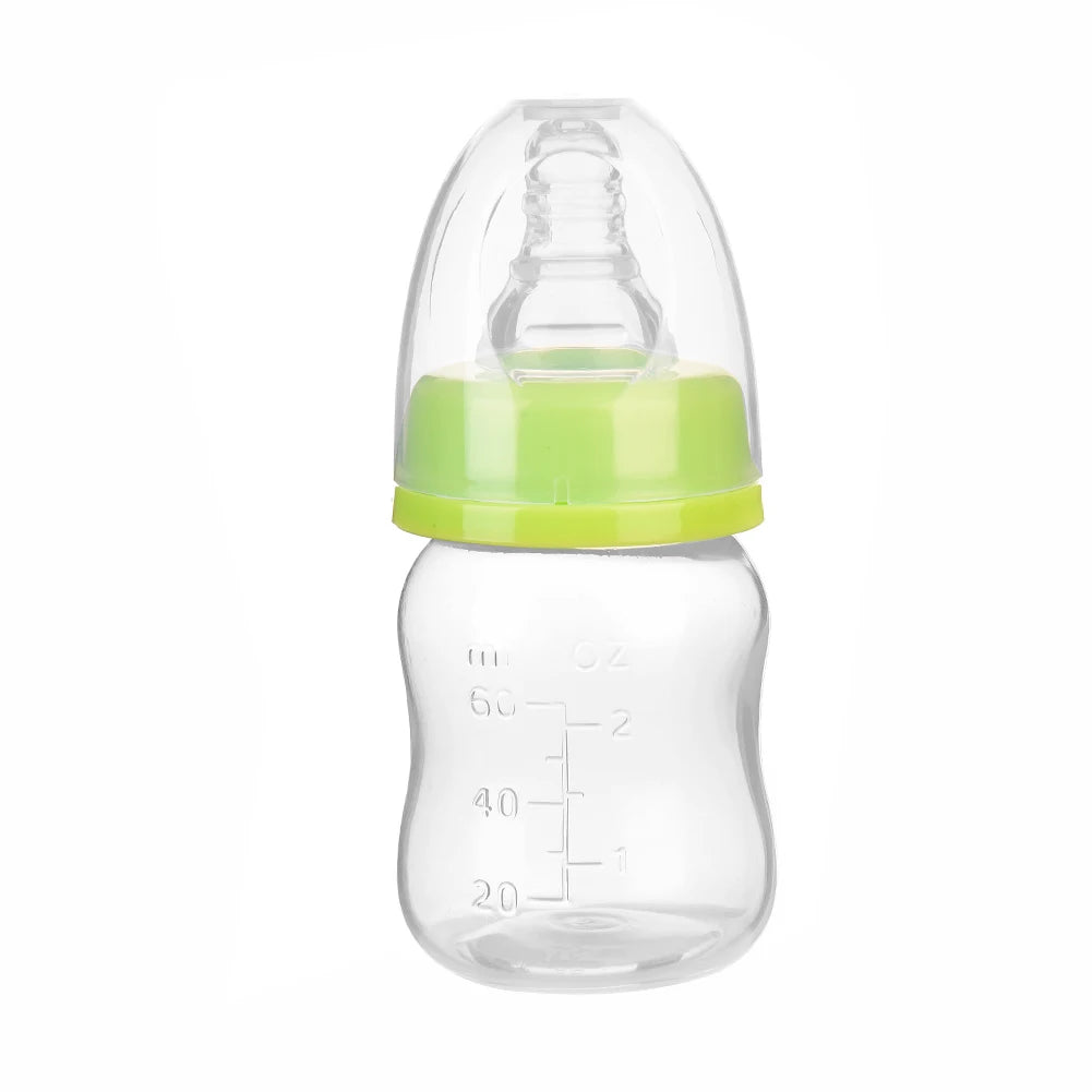 Mini Baby Nursing Bottle | 60ml BPA-Free Feeding Bottle for Newborns