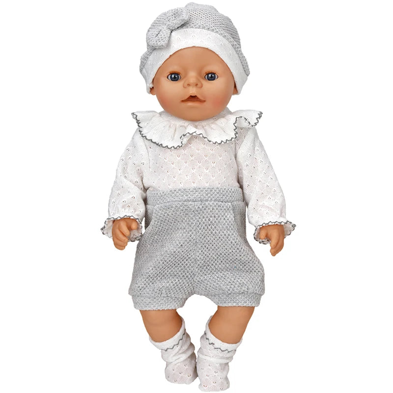 Baby Doll Clothes Set – Rompers & Outfits for 40–45cm Reborn Dolls