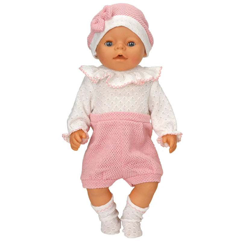 Baby Doll Clothes Set – Rompers & Outfits for 40–45cm Reborn Dolls