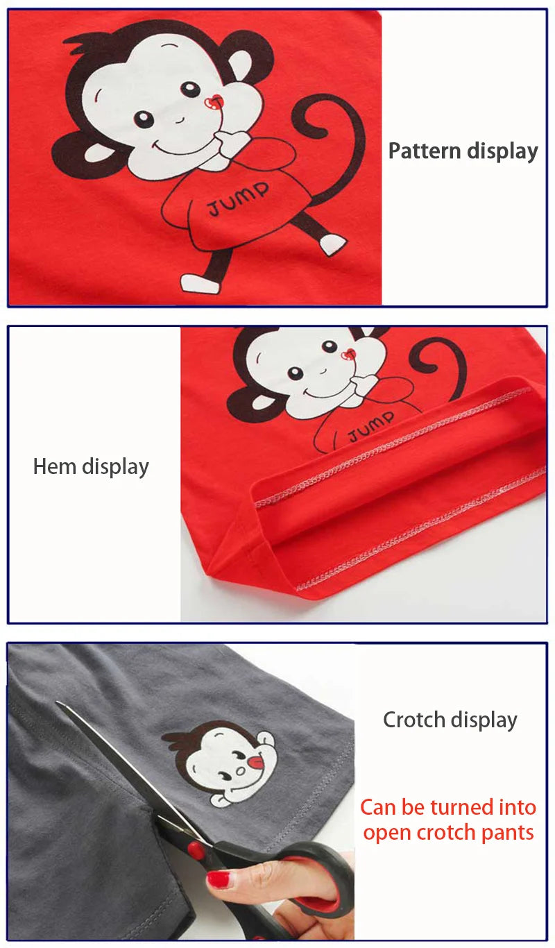 Kids Cotton T-Shirt & Shorts Summer Set