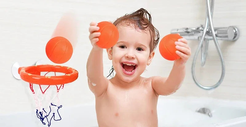 Mini Basketball Bath Toy Set for Toddlers – Fun Water Play