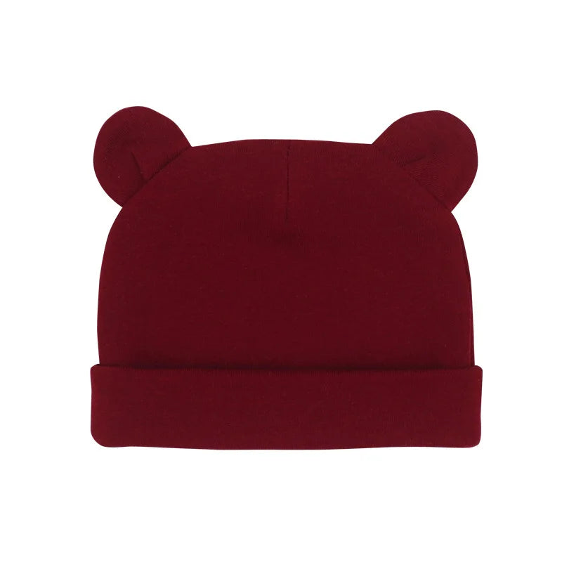 Baby Bear Hat | Soft Cotton | Newborn & Infant | Unisex