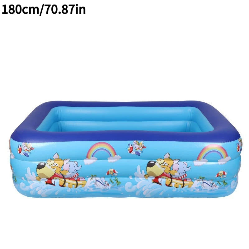 Premium Large Inflatable Swimming Pool | Garden & Outdoor Family Fun
