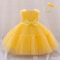 Baby Girls Tulle Ball Gown Dress | Birthday, Baptism & Wedding Party Dress 3M–5Y