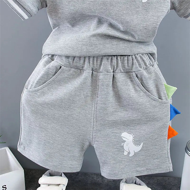 Baby Boy Dinosaur 2-Piece Summer Set (0-5 Years)
