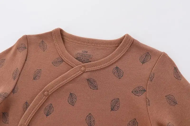 Kiddiezoom 3-Pack Unisex Baby Rompers - 100% Soft Cotton Long Sleeve Jumpsuits - Newborn Autumn & Winter Essentials