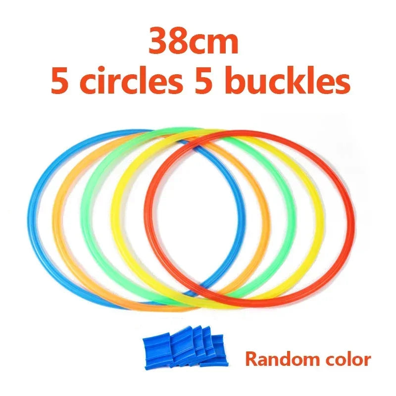 Kids Outdoor Hopscotch Ring Set – 10 Hoops for Active Play