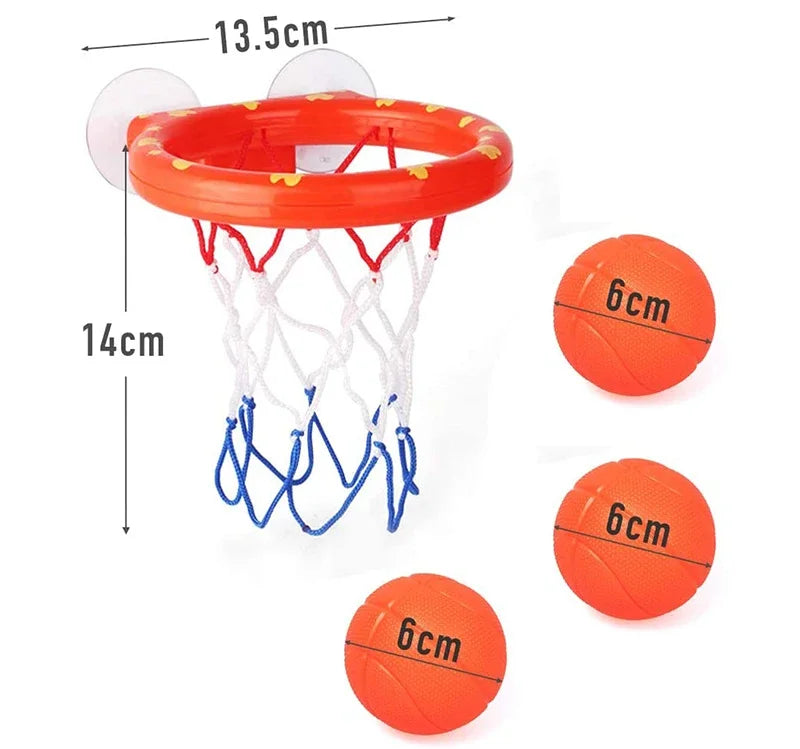 Mini Basketball Bath Toy Set for Toddlers – Fun Water Play