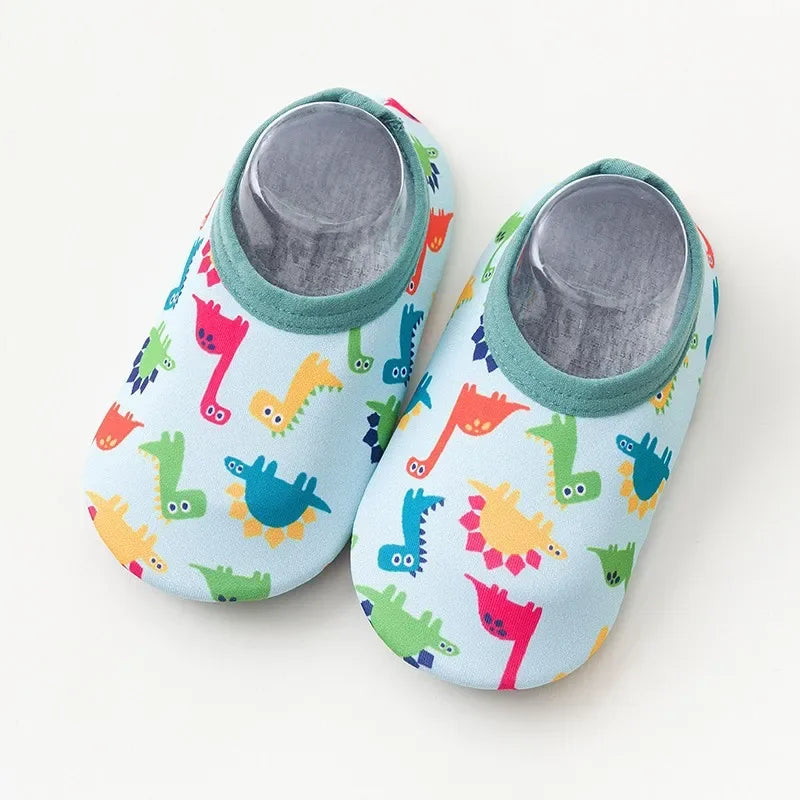 Kids Cartoon Aqua Water Shoes – Non-Slip Beach & Pool Socks