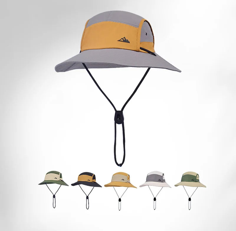 Children's Summer Bucket Hat – Sun Protection Fisherman Cap
