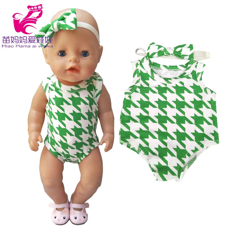 Baby Doll Clothes Set – Rompers & Outfits for 40–45cm Reborn Dolls