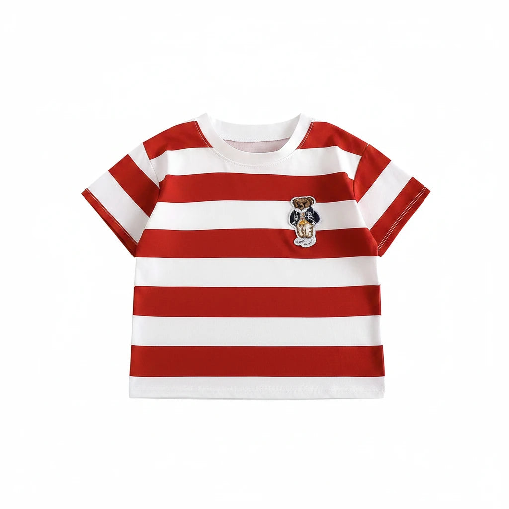 Kids' Animal Print Short Sleeve T-Shirt