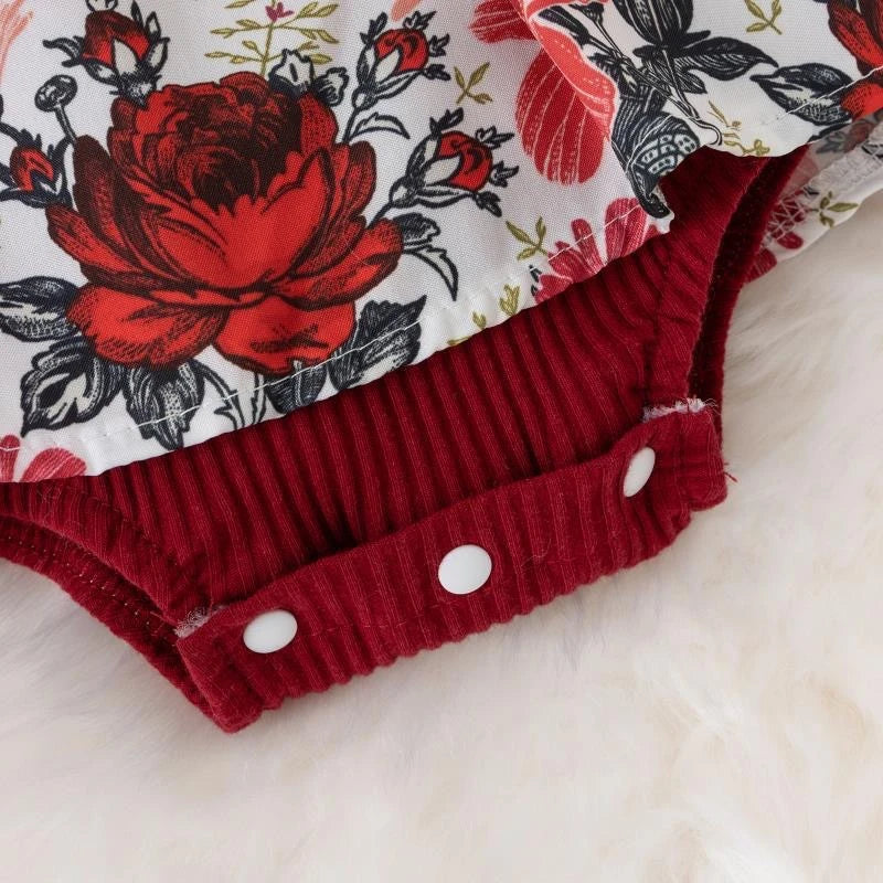 Baby Girls Bowknot Striped Jumpsuit Dress | Short Sleeve Summer Romper 0–18M
