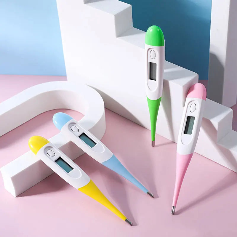 Digital Baby Thermometer | Soft Tip | Forehead, Mouth & Armpit Use