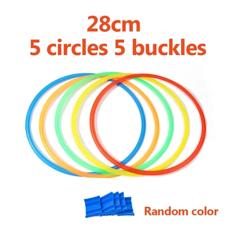Kids Outdoor Hopscotch Ring Set – 10 Hoops for Active Play