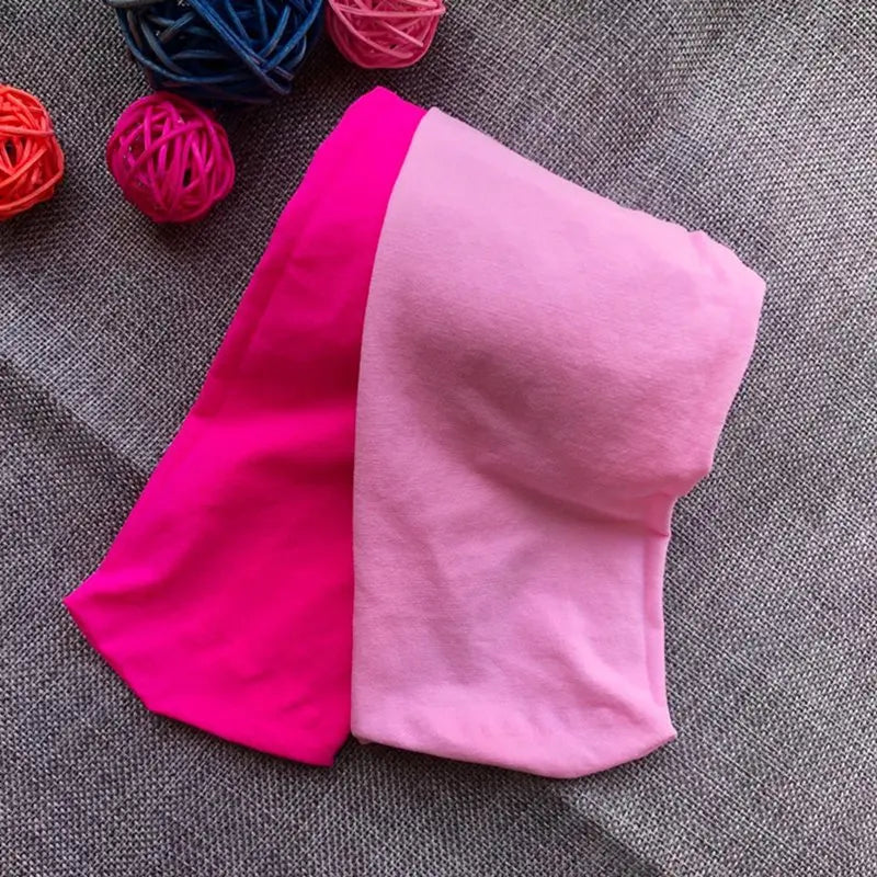 Girls Candy Colour Stretch Tights